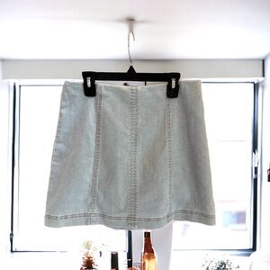 No Boundaries Denim Mini Skirt